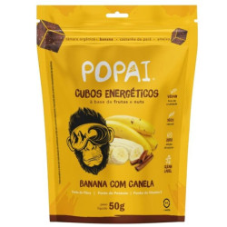 Cubo Proteico de Banana com Canela 50g Popai