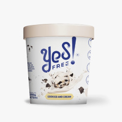 Sorvete Cookies And Crean Zero Yes Free 470ml