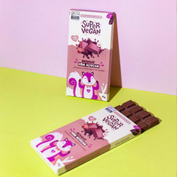 Chocolate Nougat Sem Açúcar -  95g Super Vegan 