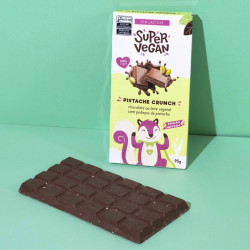 Barra de Chocolate Ao Leite com Pistache Super Vegan  95g