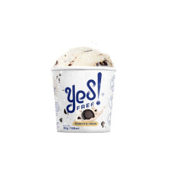 Sorvete Cookies And Crean Zero Yes Free 120ml