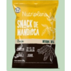 Snack Integral de Mandioca Sabor Queijo Nutripleno 30g