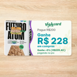 Veg.In Card Compre R$ 200,00e  Ganhe R$ 228,00