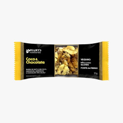 Barra de Nuts Coco & Chocolate 35g Hartz Natural