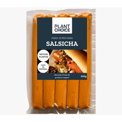 Salsicha Vegetal Plant Choice 250g