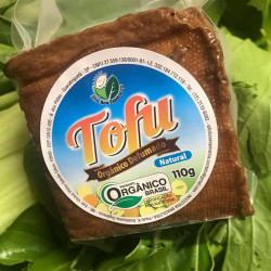 Tofu Orgânico Defumado Natural 110g - Sítio Boa Esperança