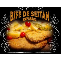 Bife de Seitan Empanado Ogro Vegano 250g