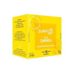Chá de Camomila Sunflo 10g Com 10 Saches