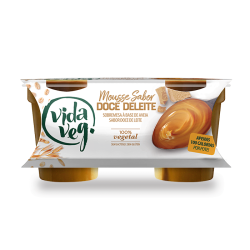 Mousse de Doce Deleite Vegano 200g - Vida Veg