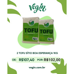 COMBO 2 TOFU DO SITIO DA BOA ESPERANÇA 1KG  - O Tofu Chega Fresquinho dia 21 de Maio Encomenda, Garanta seu Tofu fresquinho!!
