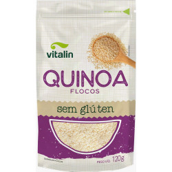 Quinoa Branca Em Flocos Orgânico 200g Vitalin