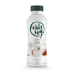 Iogurte Vegano Coco natural 500g - Vida Veg