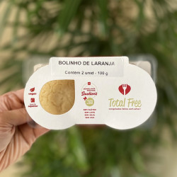 Bolinho de Laranja Vegano 100g Total Free