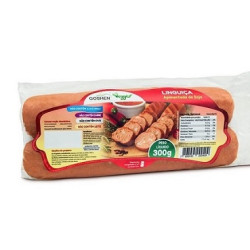 Linguiça de Soja Vegges Apimentada 300g - Goshen