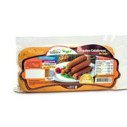 Linguiça de Soja Vegges Calabresa 300g - Goshen