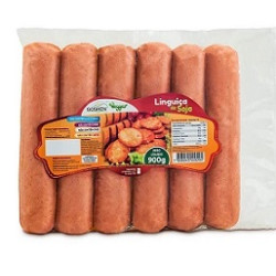 Linguiça de Soja Vegges Tradicional 900g - Goshen