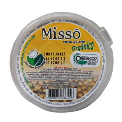 Pasta de Soja Orgânica Missô 250g - Sítio Boa Esperança