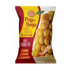 Pão de Beijo Pop Mini Parmesão 300g - Pão de Beijo