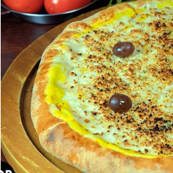 Pizza Vegana 4 Queijos 18cm - Pop Vegan Food
