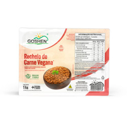 Recheio de Carne Vegana de soja Goshen 1kg