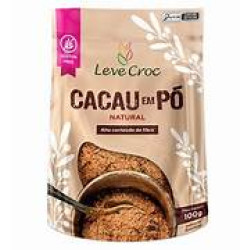 Cacau em Pó Natural Puro 100g Leve Croc