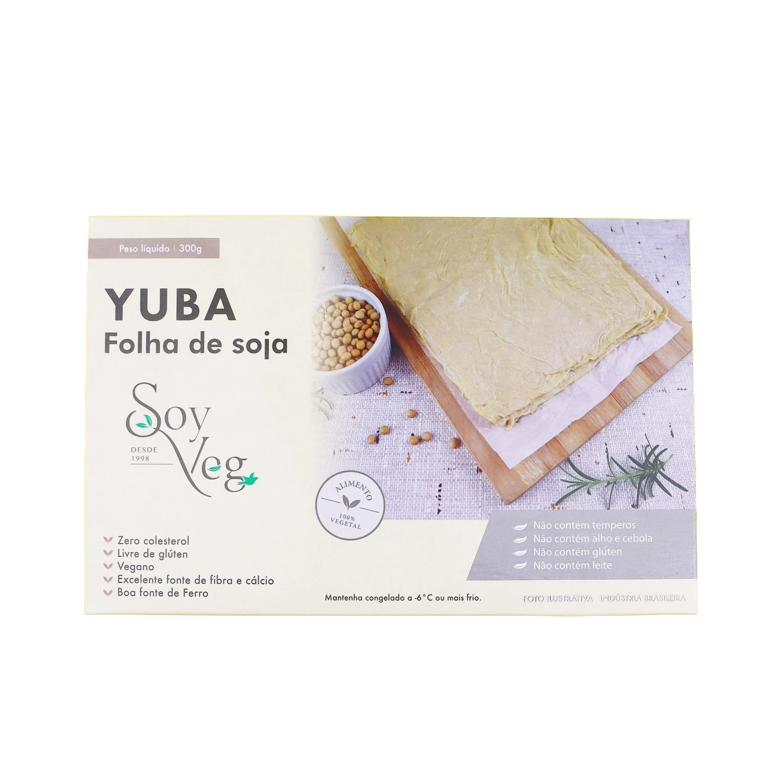 Folha de Soja  300g - Yuba - Soy Veg