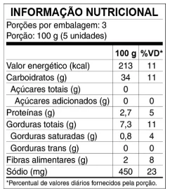 Pão de Queijo Vegano e Sem Glúten Sabor Clássico - 300G -  Veggie Roots 