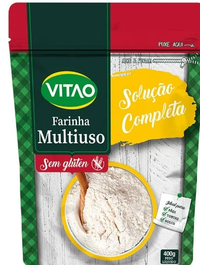 Farinha Mix Sem Glúten 400g Vitão