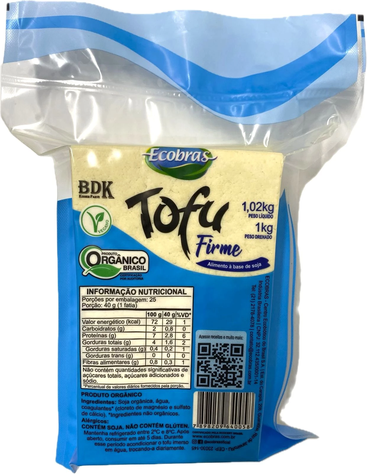 Tofu – Firme Ecobrás 1kg