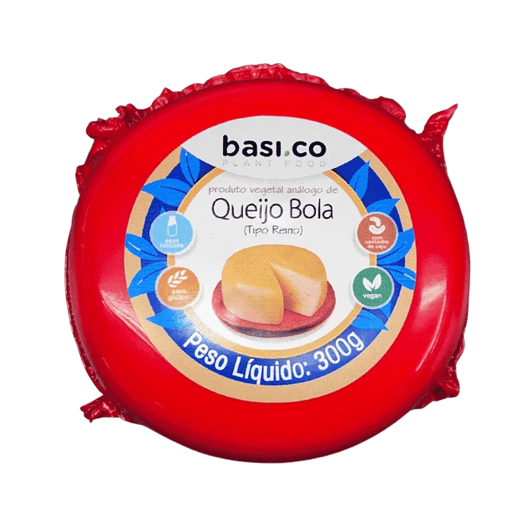 Queijo Vegetal Tipo Bola 300G - Basi.co