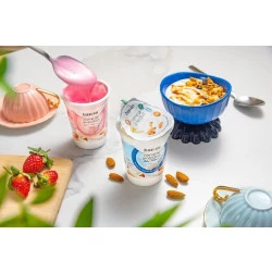 Iogurte tipo Creme de Amendoas Sabor Natural 170g Basi.co PRÉ VENDA