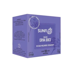 Chá de Erva Doce  Sunflo 10g Com 10 Saches