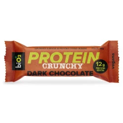 Barra de Proteína biO2 Protein Crunchy Bar Dark Chocolate 50 g