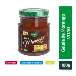 Geleia de Morango Zero Açucar 180g Vitão