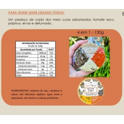 Queijo Meia Cura 4 em 1  Vegetal 130G – Annora