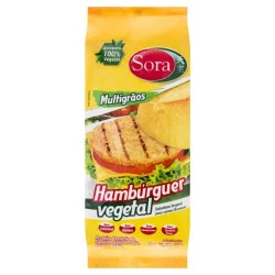 Hamburguer Vegetal Sabor Carne Branca 110g - Sora