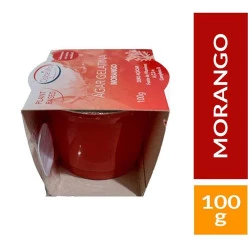 Gelatina Vegana Sabor Morango Dolce Vita 100g