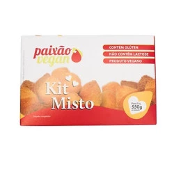 Kit Misto de Salgadinhos 550g - Paixão Vegan