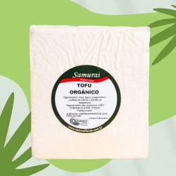 Tofu Natural Firme Orgânico Samurai peças pesando 1kg Todas as Peças vem com mais de 1 Quilo 