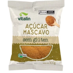 Açucar Mascavo Organico Vitalin 300G