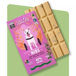 Chocolate Branco c/ Nibs de Cacau 75g - Arte Chocolate