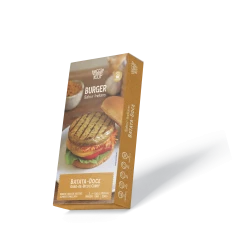 Burger Vegano de Batata-Doce Tempero Indiano 200G - Veggie Roots PRÉ VENDA
