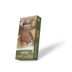 Burger Vegano de Lentilha Tempero Tailandês - 200G - Veggie Roots PRÉ VENDA