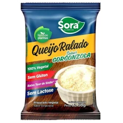 Queijo Ralado Vegetal Gorgonzola 50g - Sora
