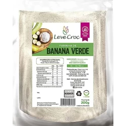 Farinha de Banana Verde 200g - Leve Croc