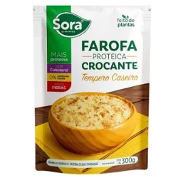 Farofa Proteica Tempero Caseiro 300g - Sora