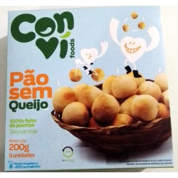 Pao sem queijo Peq. 200g - CONVI FOODS