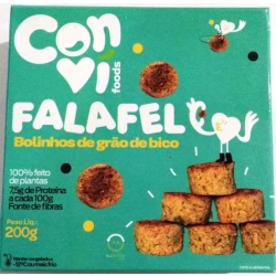 Falafel Bolinhos Grão de Bico Peq 200g - CONVI FOODS