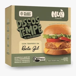 Discos de Tempê de soja com Tempero da Bela Gil 220g Mun tempê