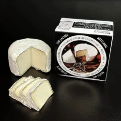 Queijo Camembert Trufado Black  Ash 140g  Ecozy  